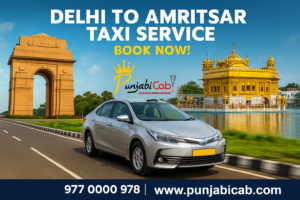 Delhi To Amritsar Taxi service