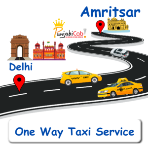 Ac Clean Cab for Amritsar to Delhi One Way Taxi – Punjabi Cab