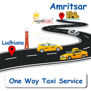 AC Taxi from Amritsar to Ludhiana – Clean One-Way Cab by Punjabi Cab
