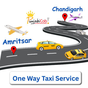 Chandigarh to Amritsar One Way Taxi Service by Punjabi Cab