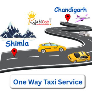 Chandigarh to Shimla Taxi Service by Punjabi Cab – One Way Cab Ride in Hills
