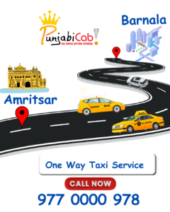 Barnala to Amritsar One Way Taxi Service by Punjabi Cab – Affordable and comfortable one-way cab service from Barnala to Amritsar. Call 9770000978 to book your taxi anytime.