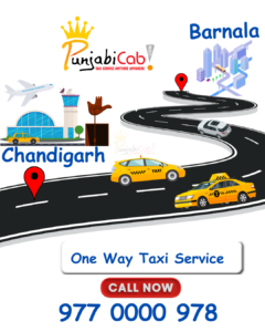 Barnala to Chandigarh One Way Taxi Service by Punjabi Cab – Reliable, affordable, and comfortable one-way cab service from Barnala to Chandigarh. Call 9770000978 to book your taxi now.