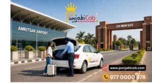 Amritsar Airport To LPU Taxi Service by Punjabi Cab featuring one way taxi service, round trip cab, clean AC Innova, professional chauffeur, affordable fares, and safe outstation travel.