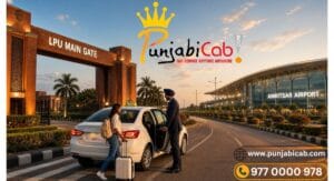 LPU to Amritsar Airport taxi service with cab pickup from LPU Main Gate
